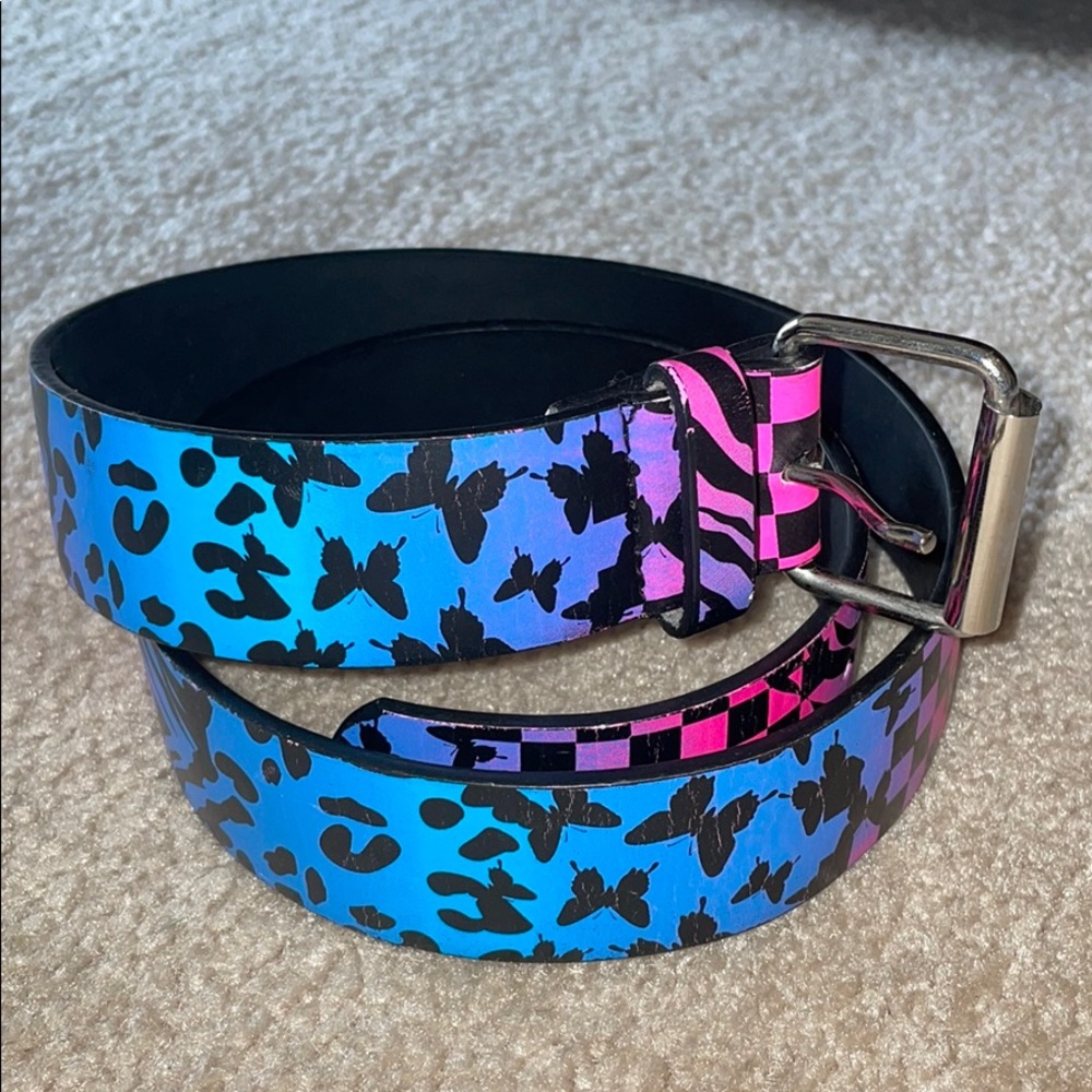 Medium Pink and Blue Belt